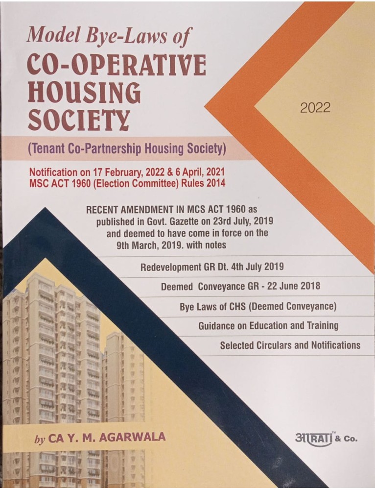 MODEL BYE LAWS OF CO OPERATIVE HOUSING SOCIETY 2022